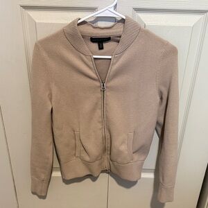 Banana Republic Women's Tan Bomber Jacket